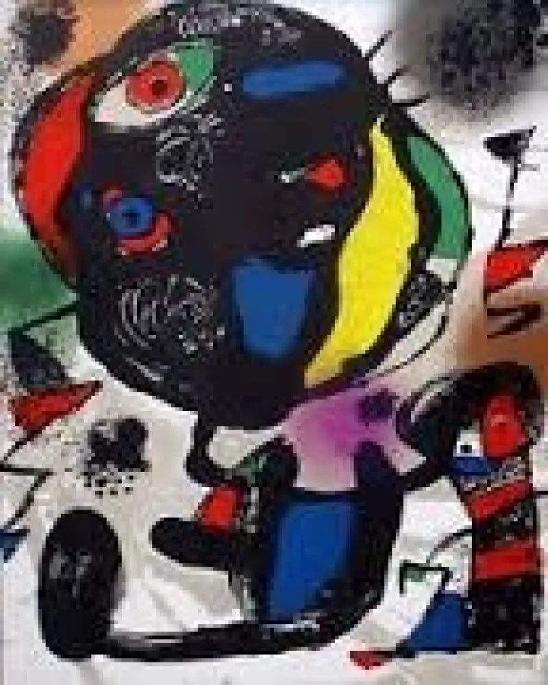 Litografia Miró - Litho 4  (1260)