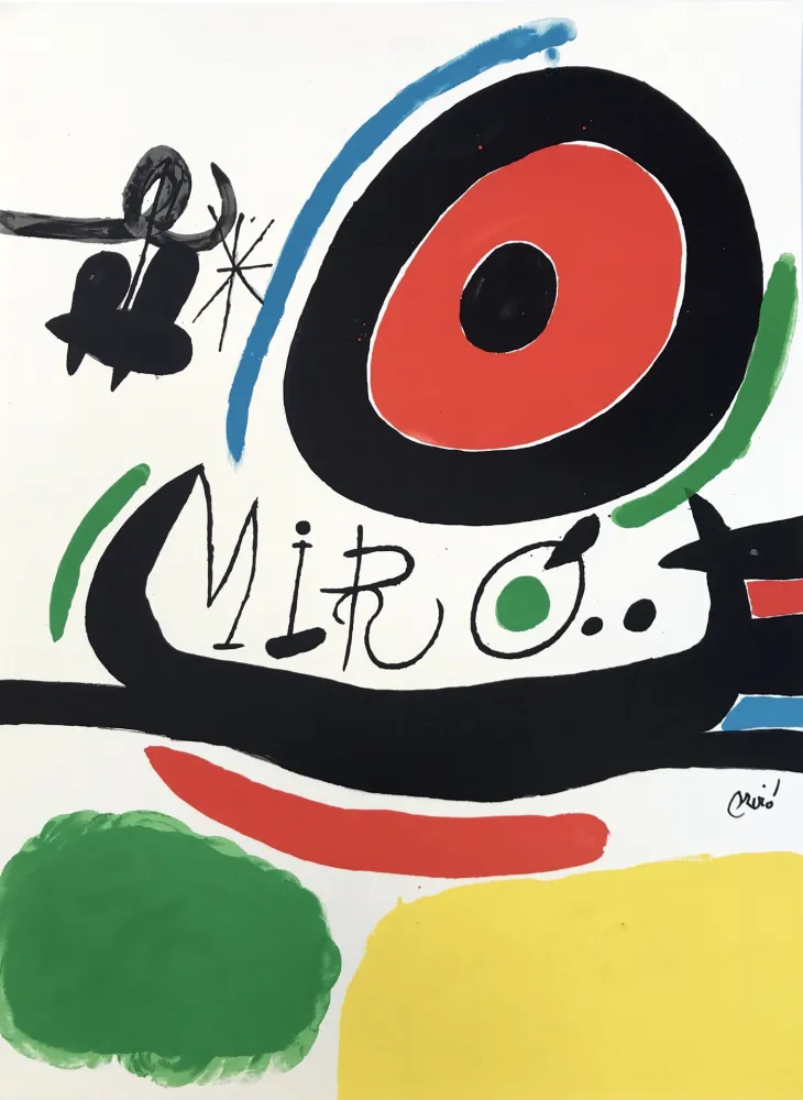 Cartaz Miró - Tres Libres