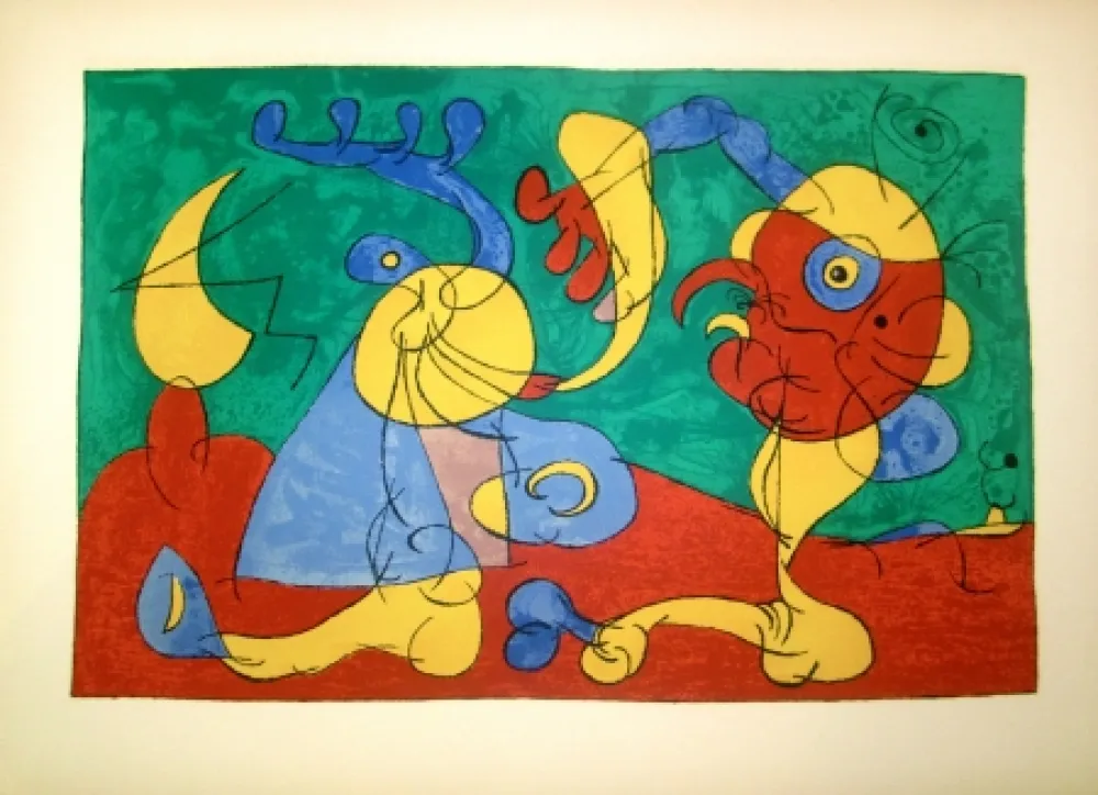 Litografia Miró - Ubu Roi