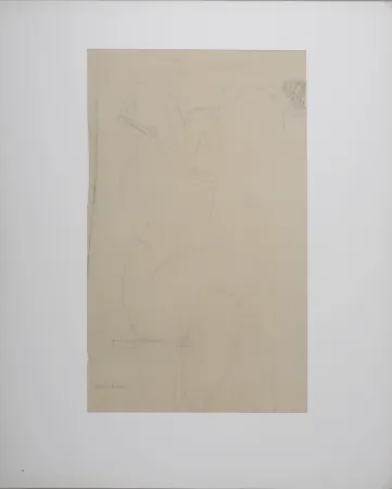 Litografia Modigliani - Arlequin