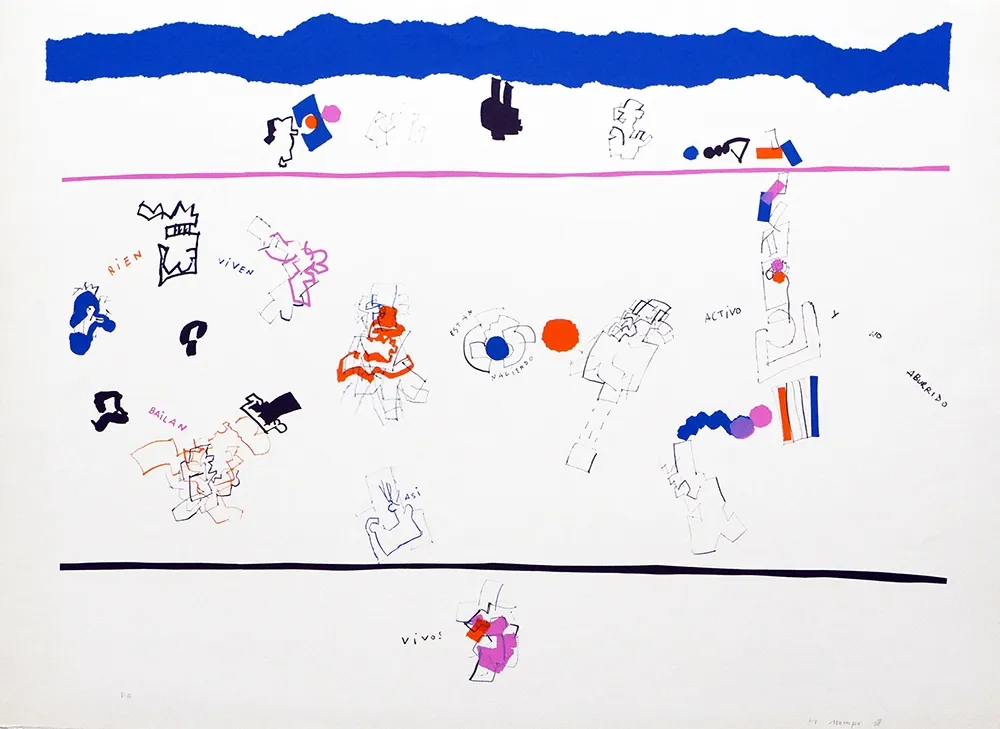 Litografia Mompó - Están naciendo