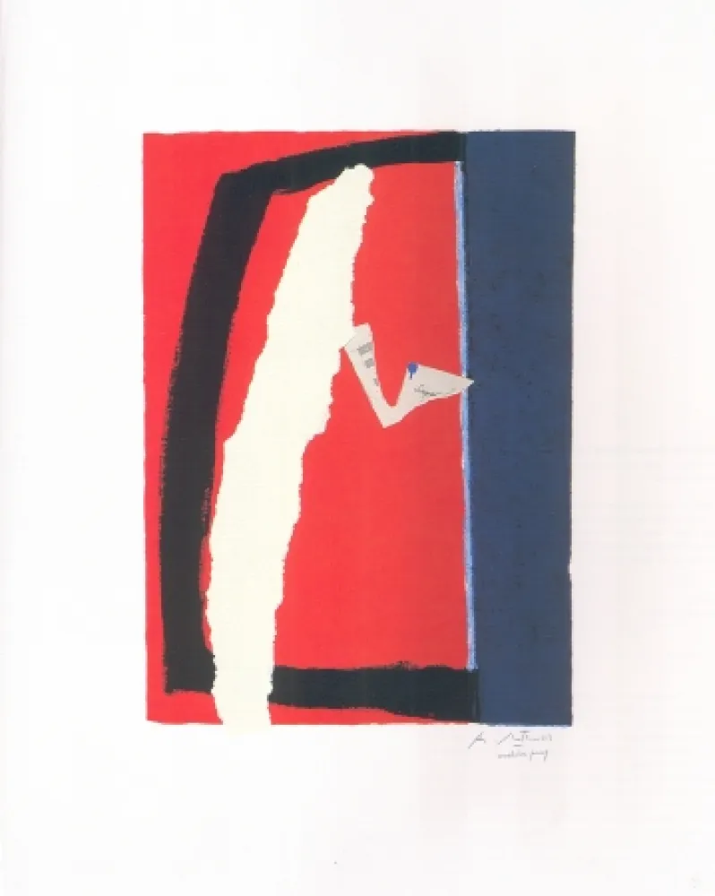 Água-Tinta Motherwell - Game of Chance 