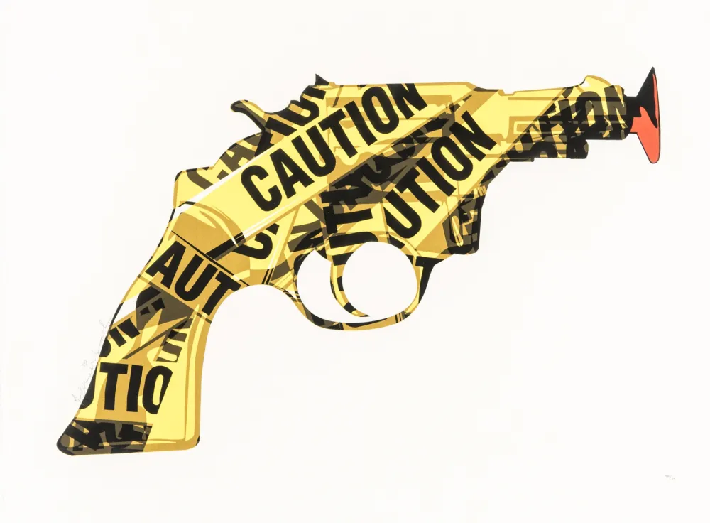 Serigrafia Mr Brainwash - Handle with care