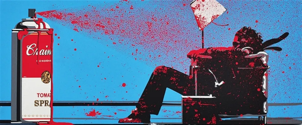 Serigrafia Mr Brainwash - Max Spray