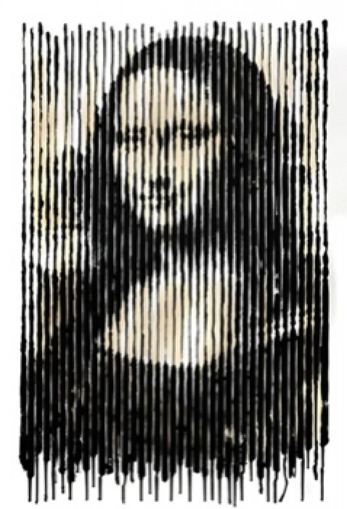Serigrafia Mr. Brainwash - Mona Linesa