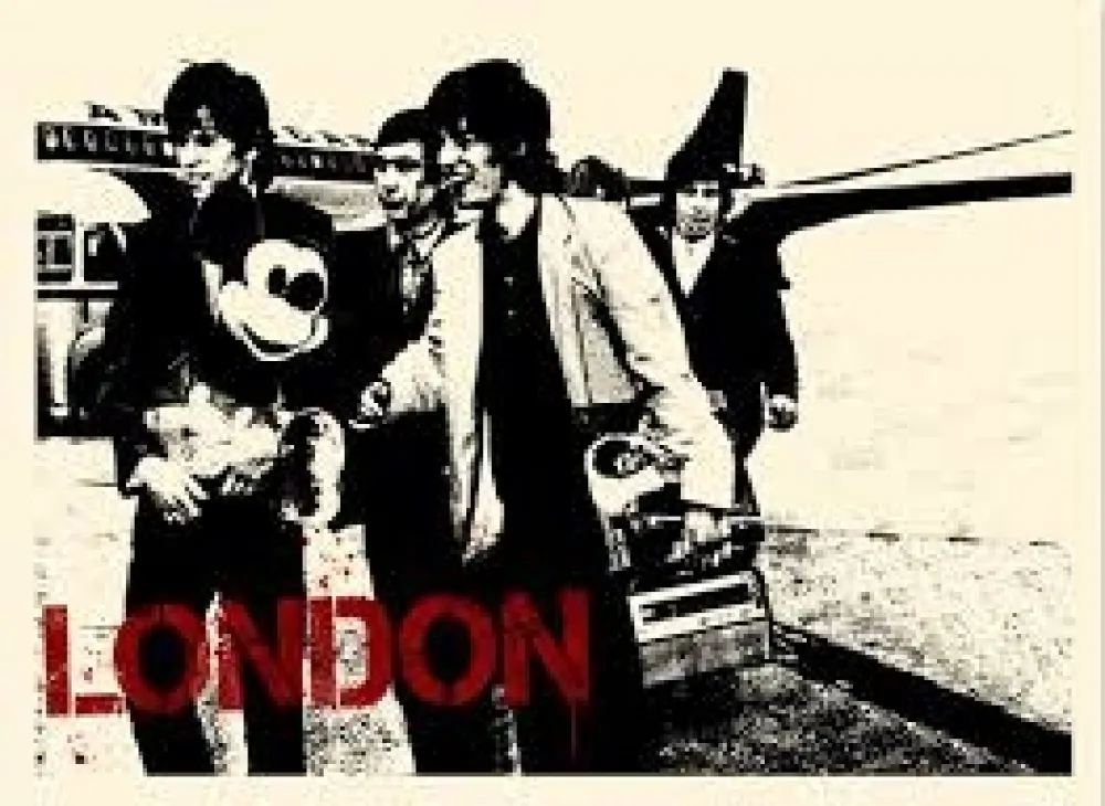 Serigrafia Mr. Brainwash - Rolling Home