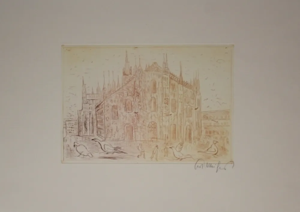 Gravura Mühlenhaupt - Mailand (Milan)