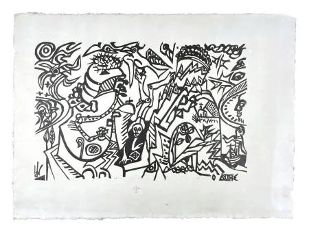 Xilogravura Müller - AYTHE