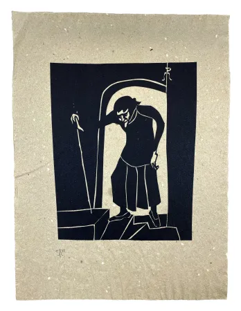 Xilogravura Müller - ELENI