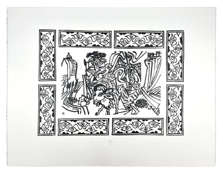 Xilogravura Müller - KATEIKA