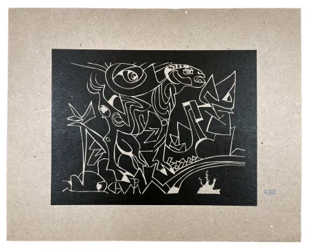 Xilogravura Müller - KATSIKA