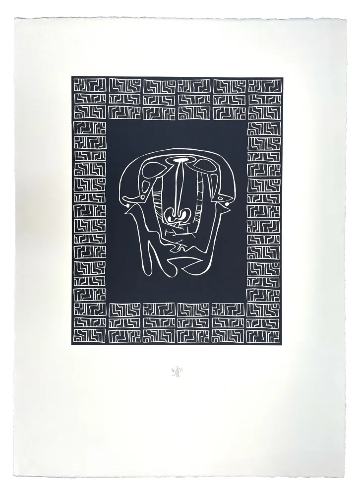 Xilogravura Müller - KEFALI (b)