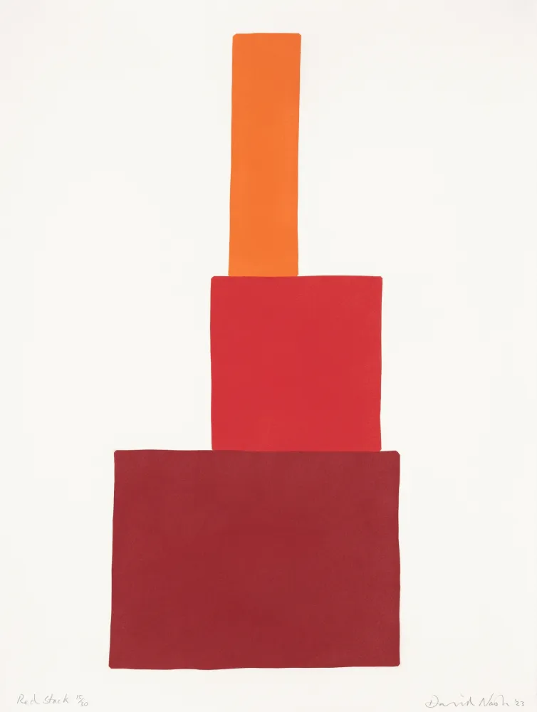 Estêncil Nash - Red Stack