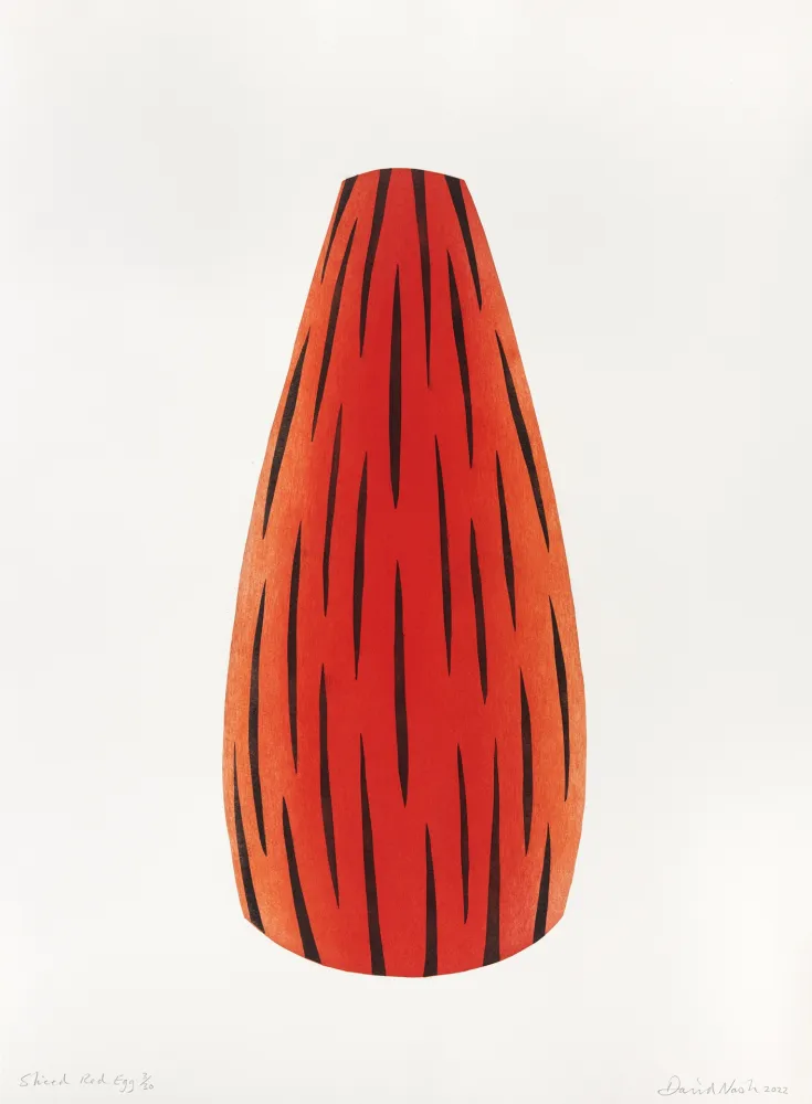 Estêncil Nash - Sliced Red Egg