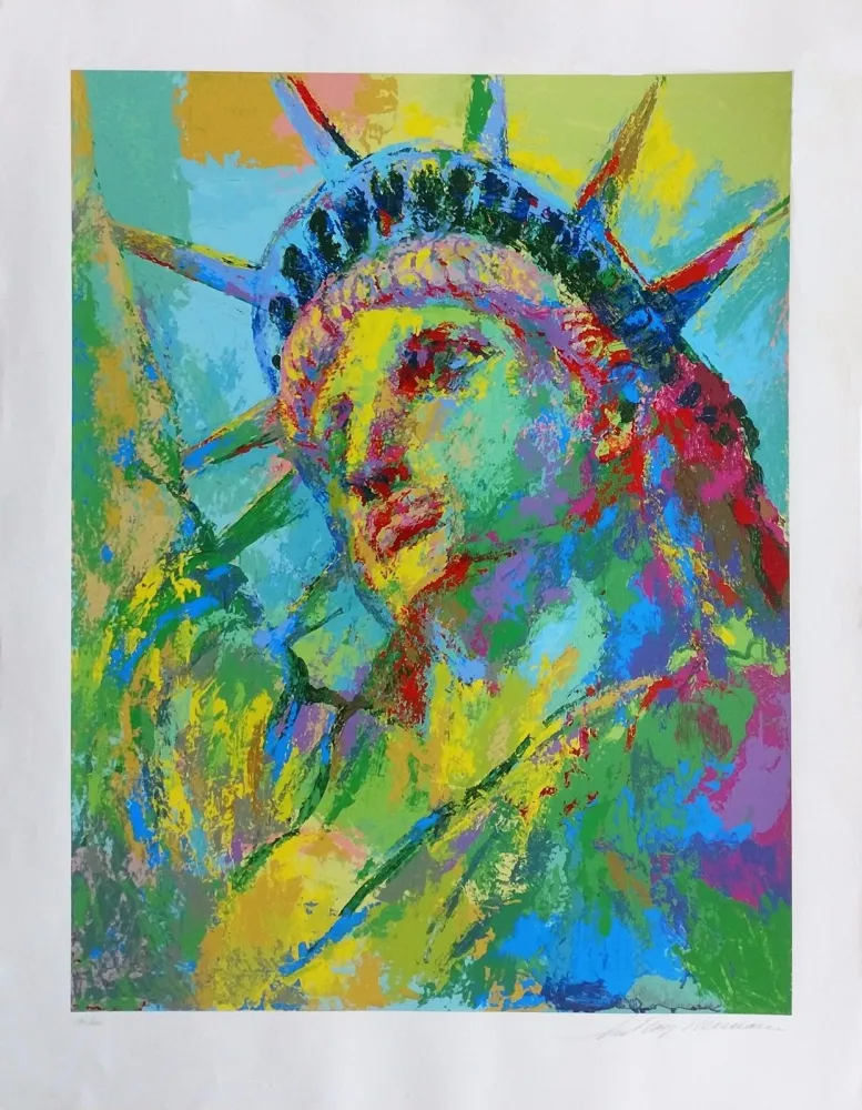 Serigrafia Neiman - PORTRAIT OF LIBERTY