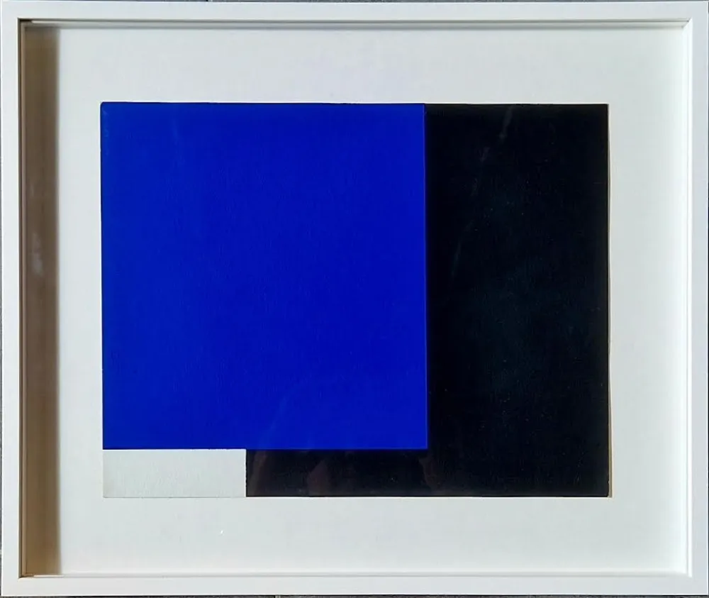 Serigrafia Nemours - Espace bleu