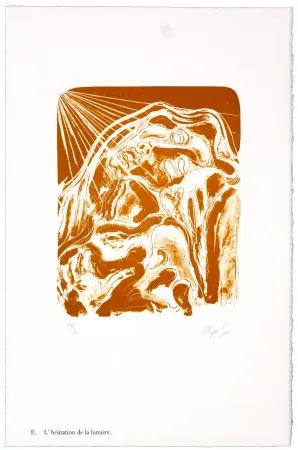 Litografia Nørgaard - E. L'héistation de la lumière.