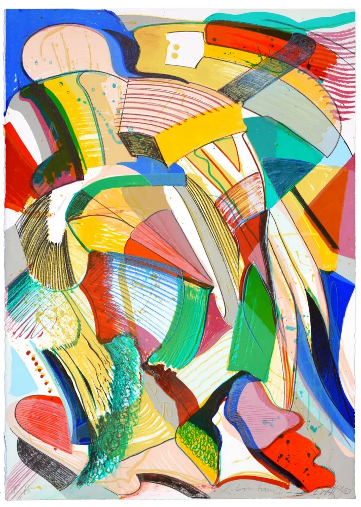 Litografia Nørgard - X-liontamer II