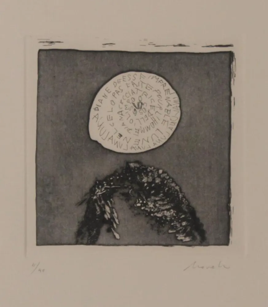 Gravura Novelli - DAS BAD DER DIANA