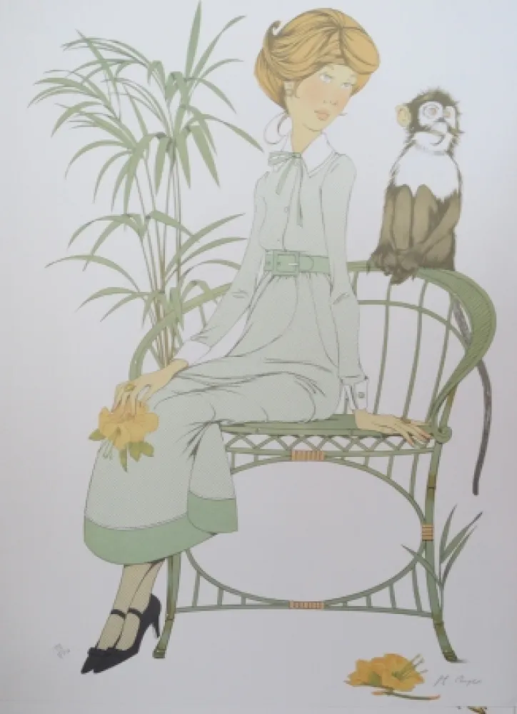 Litografia Noyer - Ouistiti