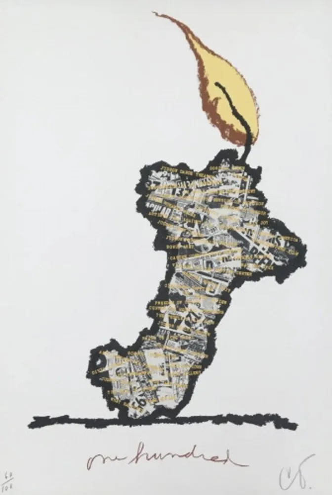 Serigrafia Oldenburg - Centennial Print for the Judson Memorial Church