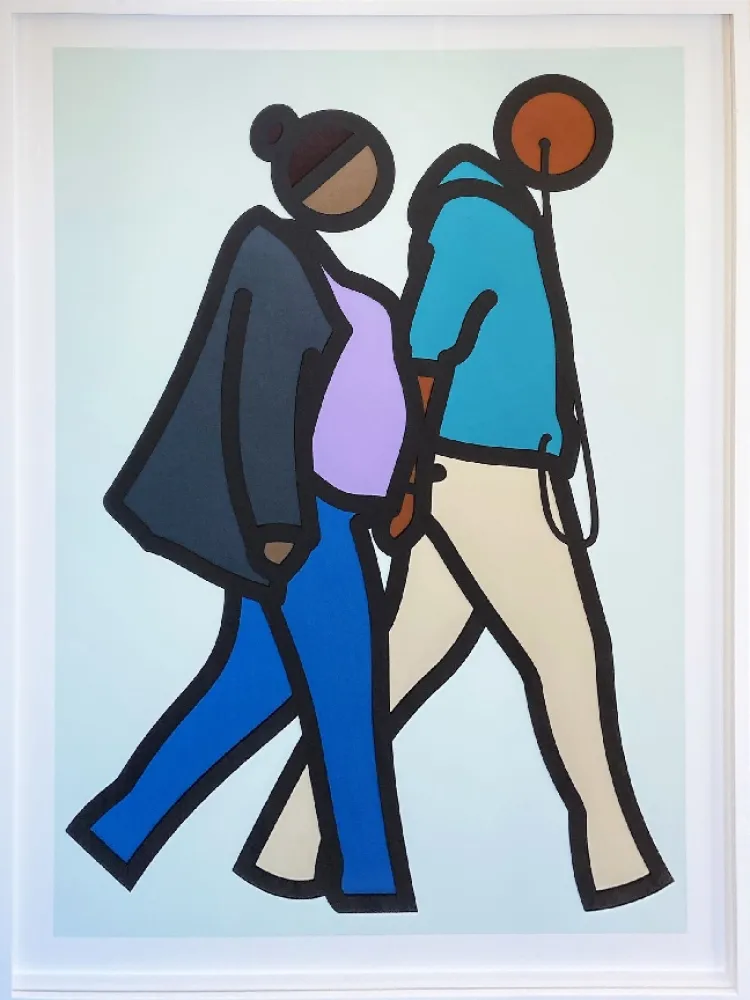 Serigrafia Opie - New York Couple 6