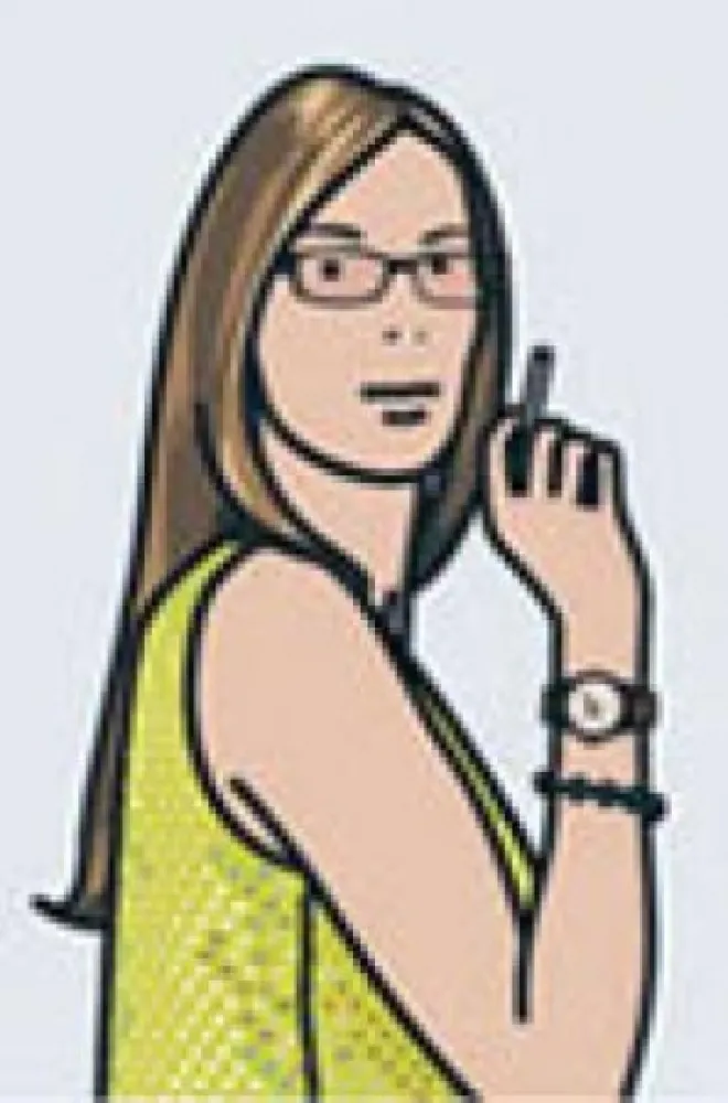 Serigrafia Opie - Ruth Smoking 2