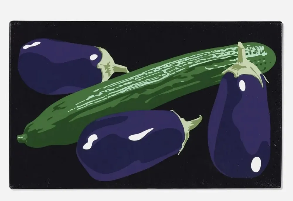 Múltiplo Opie - Still Life with Aubergines and Cucumber
