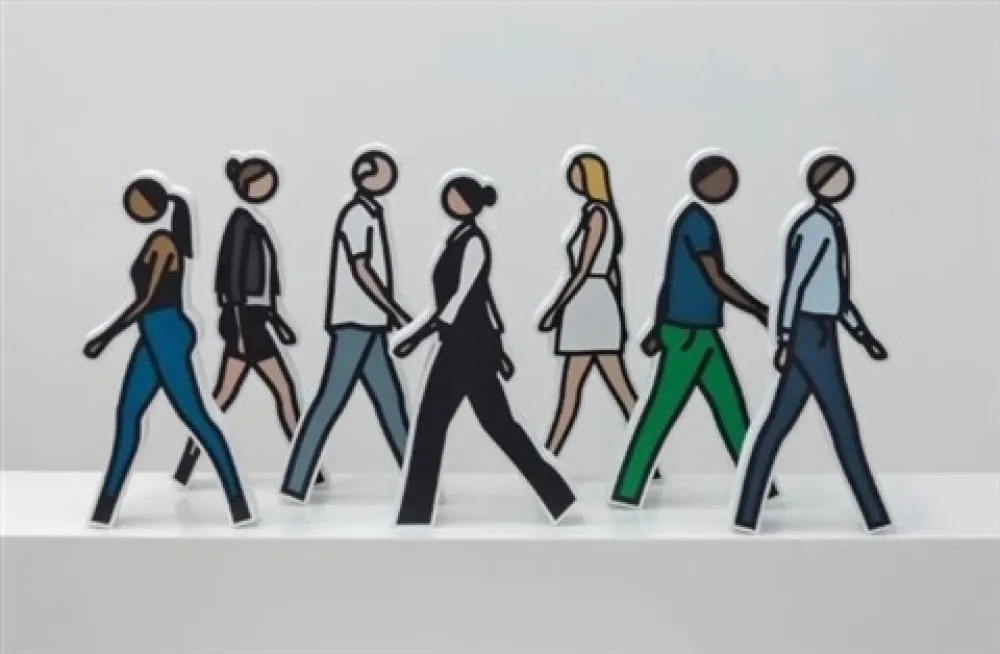 Múltiplo Opie - Walking Statuettes