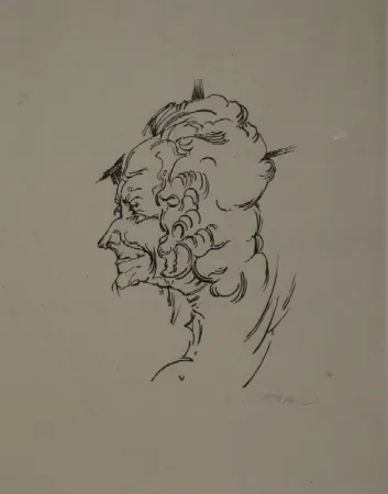 Xilogravura Oppenheimer - Voltaire