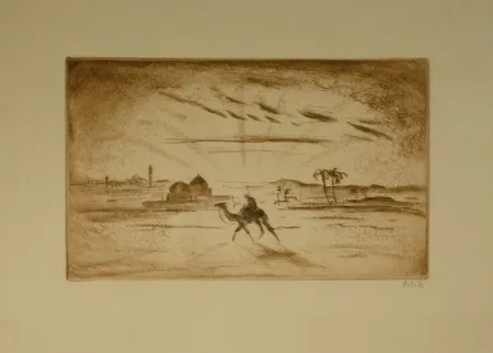 Água-Forte Orlik - Aus Ägypten