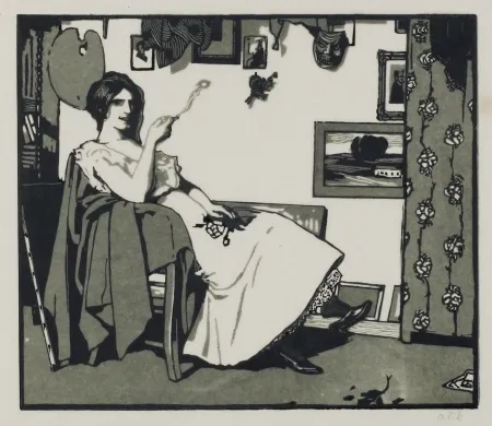 Xilogravura Orlik - Kleine Holzschnitte 1896-99 (Small Woodcuts)