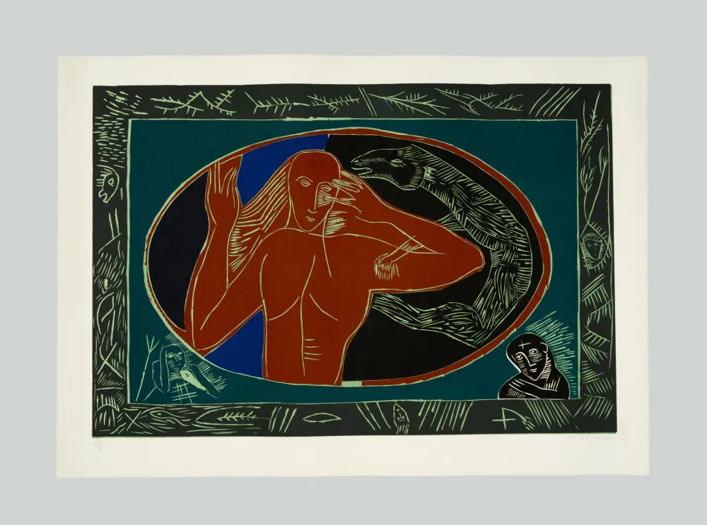 Linogravura Paladino - Elpodbomool