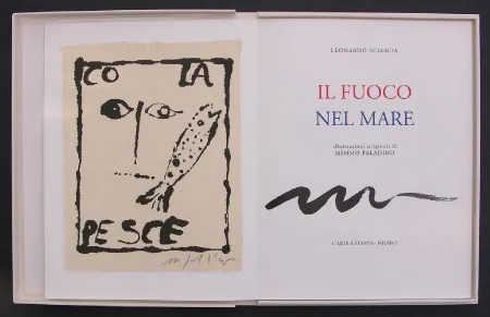 Livro Ilustrado Paladino - Il fuoco nel mare