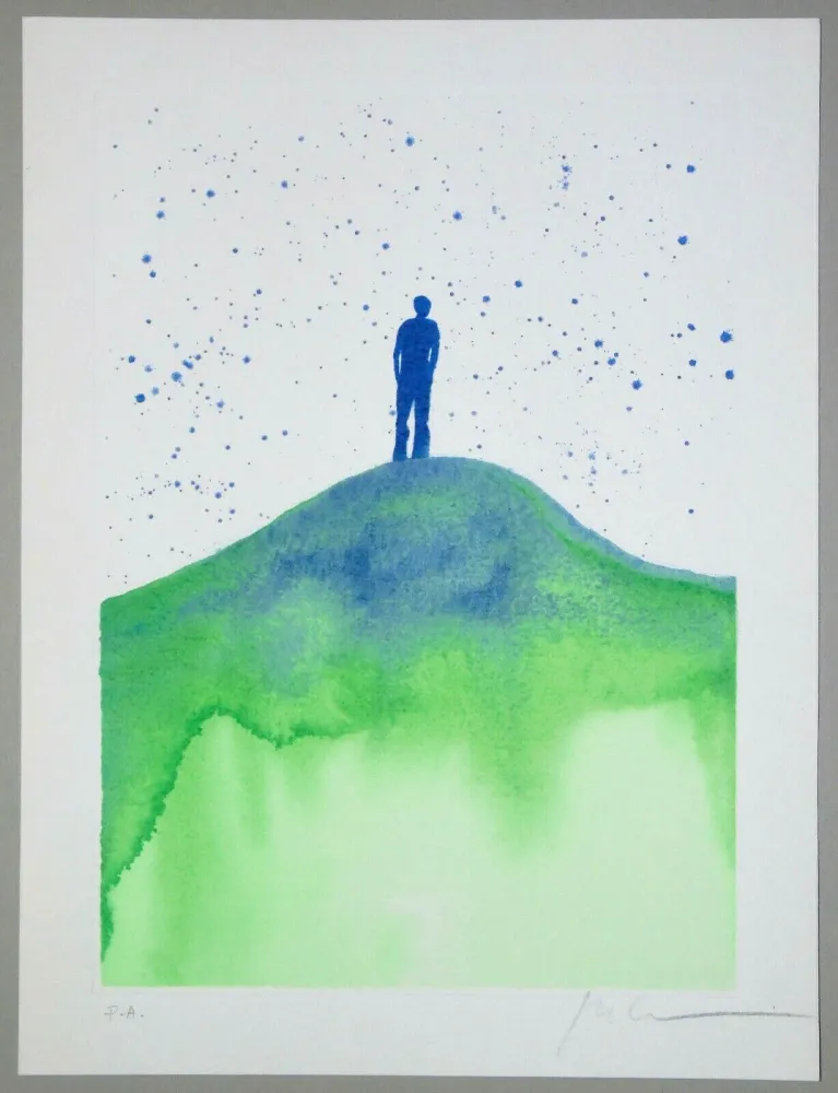 Serigrafia Paladino - Premio Sila