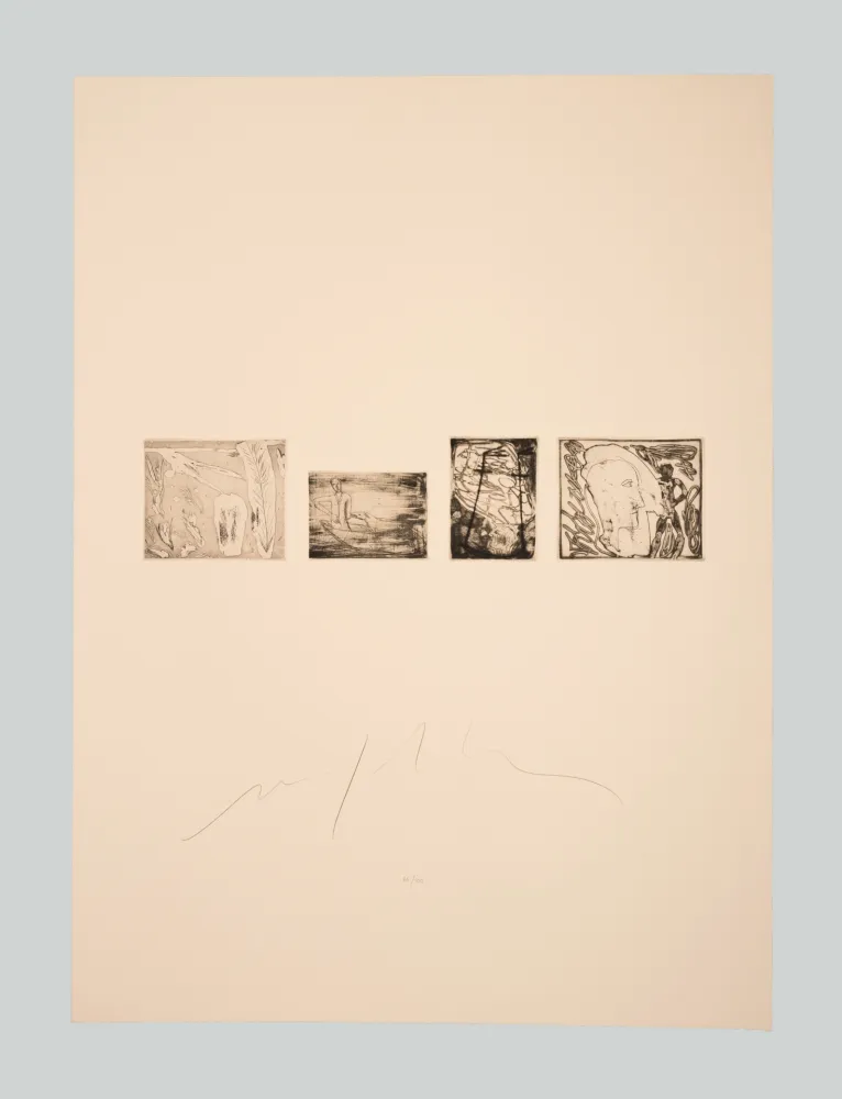 Gravura Paladino - Senza titolo