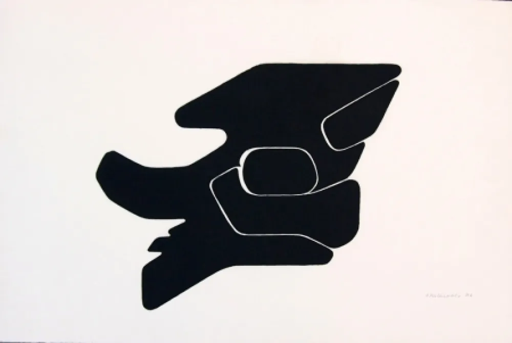 Litografia Palazuelo - Sceaux II