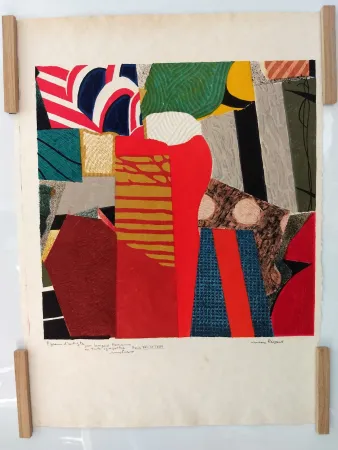 Linogravura Papart - 1972