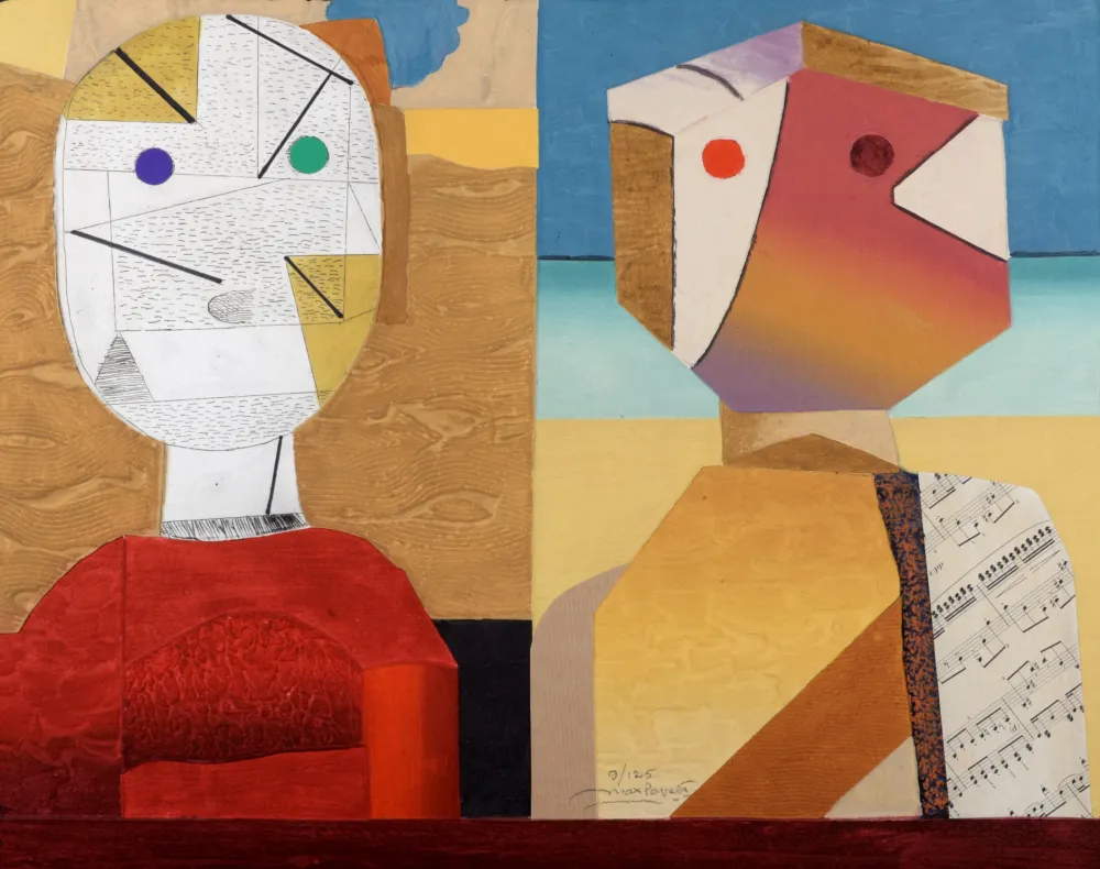 Gravura Papart - Couple étrange - Hand-signed