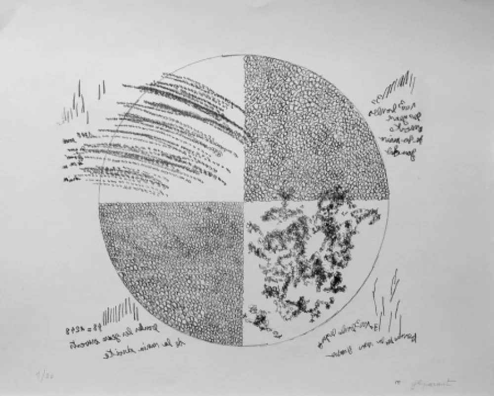 Litografia Parant - Lithographie originale / Original lithograph