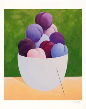 Serigrafia Party - Purple Peaches