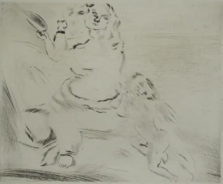 Ponta-Seca Pascin - Venus et l'Amour