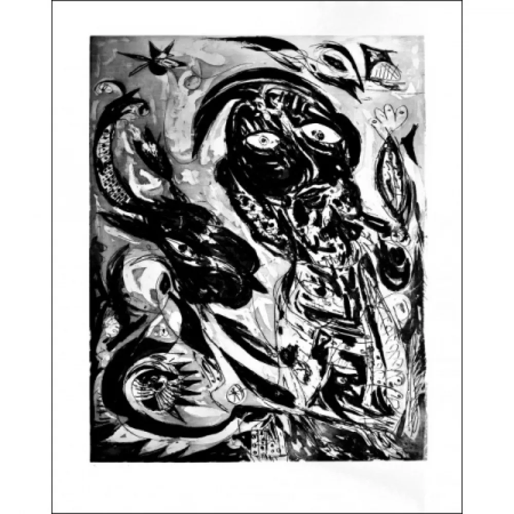 Água-Tinta Pedersen - La  Reve de la licorne