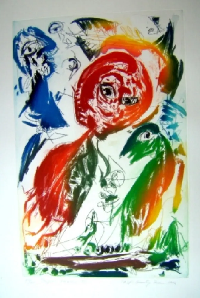 Água-Tinta Pedersen - Tempete nocturen