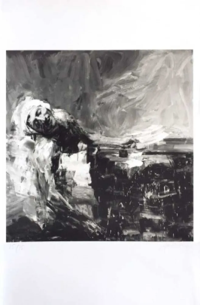 Litografia Pei-Ming - Marat