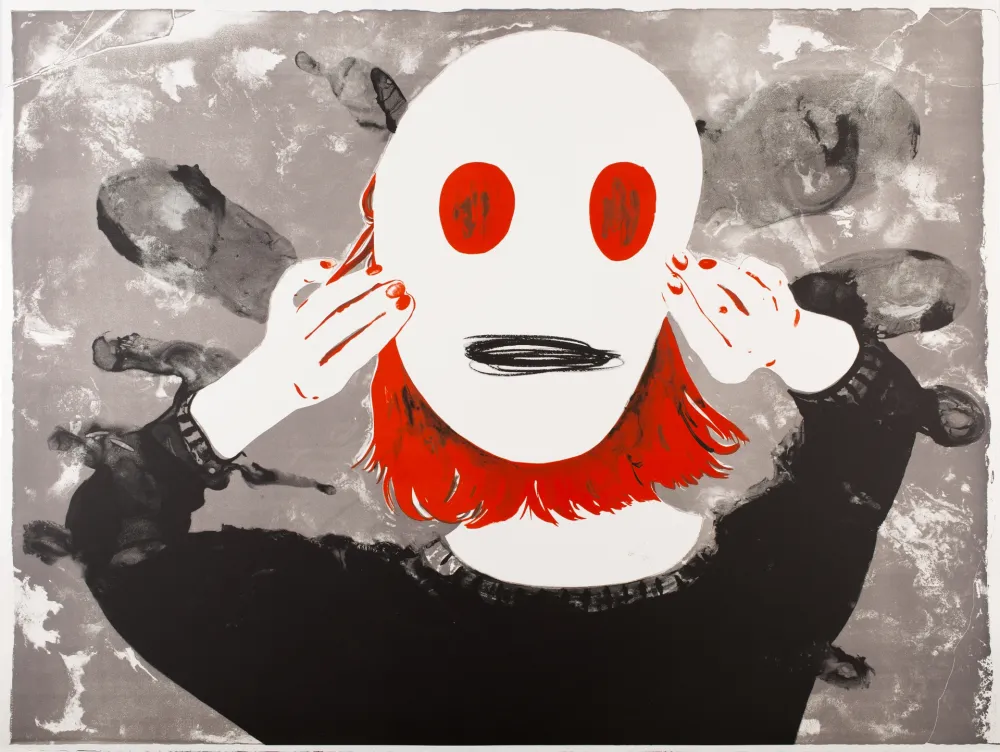 Litografia Pétrovitch - Masque