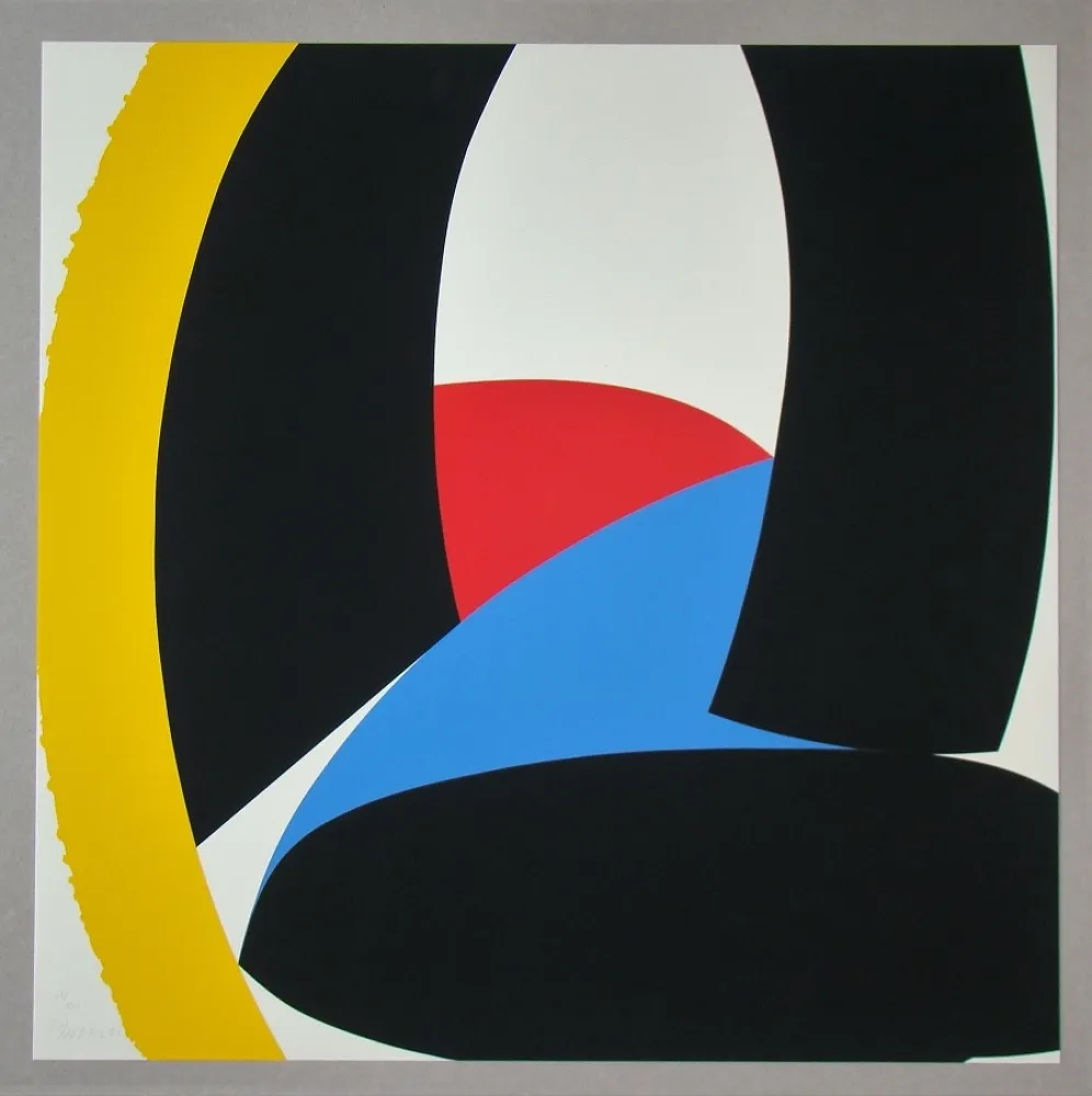 Serigrafia Pfahler - Konkrete Komposition 93