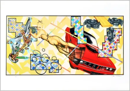 Serigrafia Phillips - Art-O-Matic Cudacutie