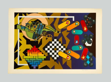 Serigrafia Phillips - Composition n.6