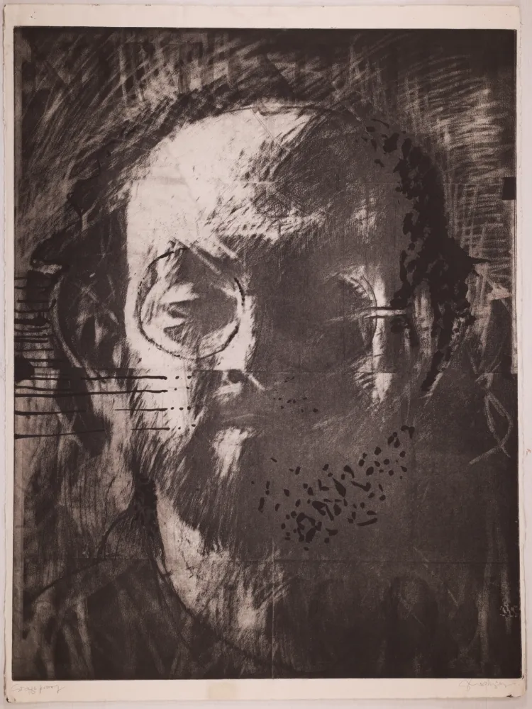 Litografia Phillips - Salman Rushdie